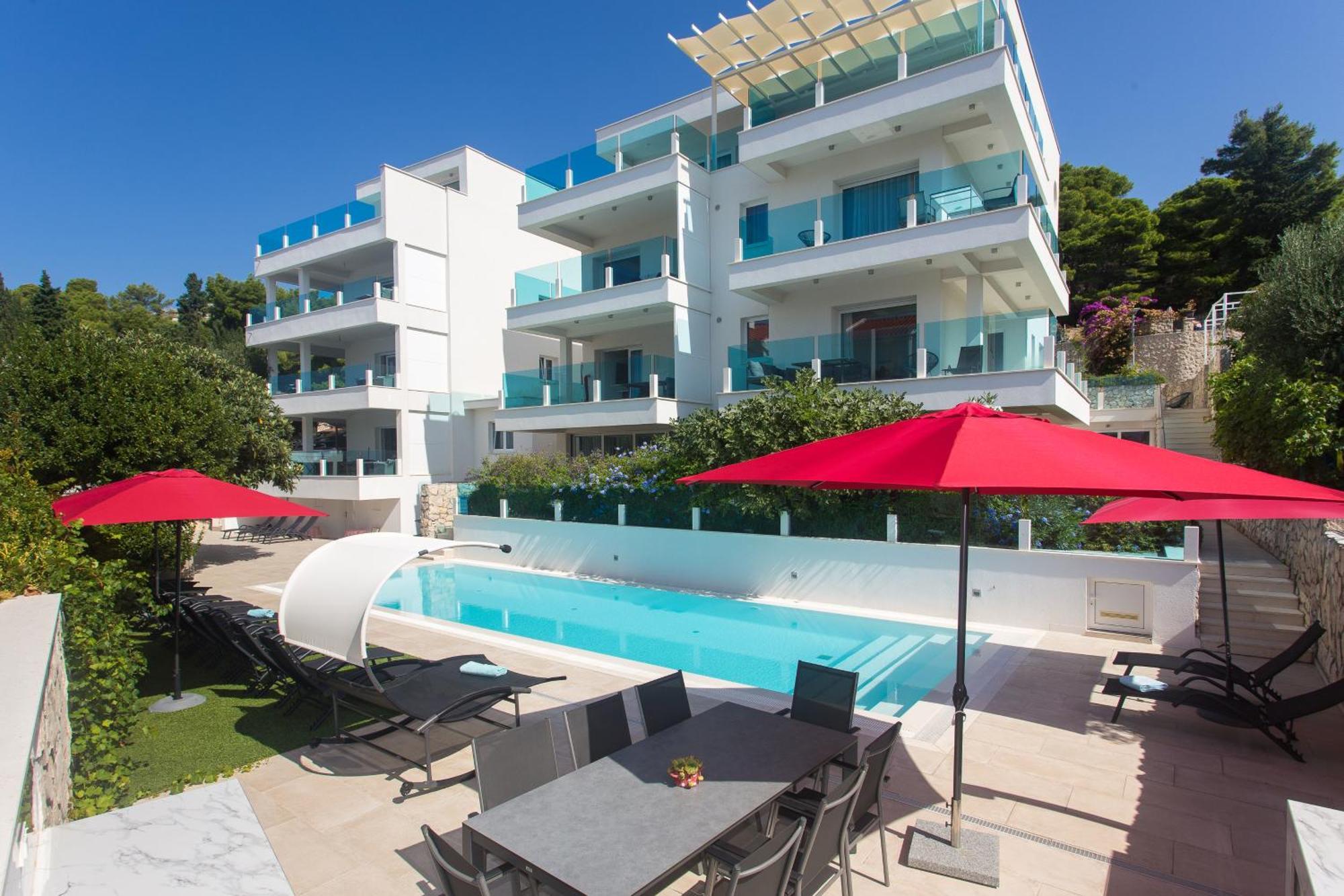 Villa Aqua ซาบอริซ ภายนอก รูปภาพ