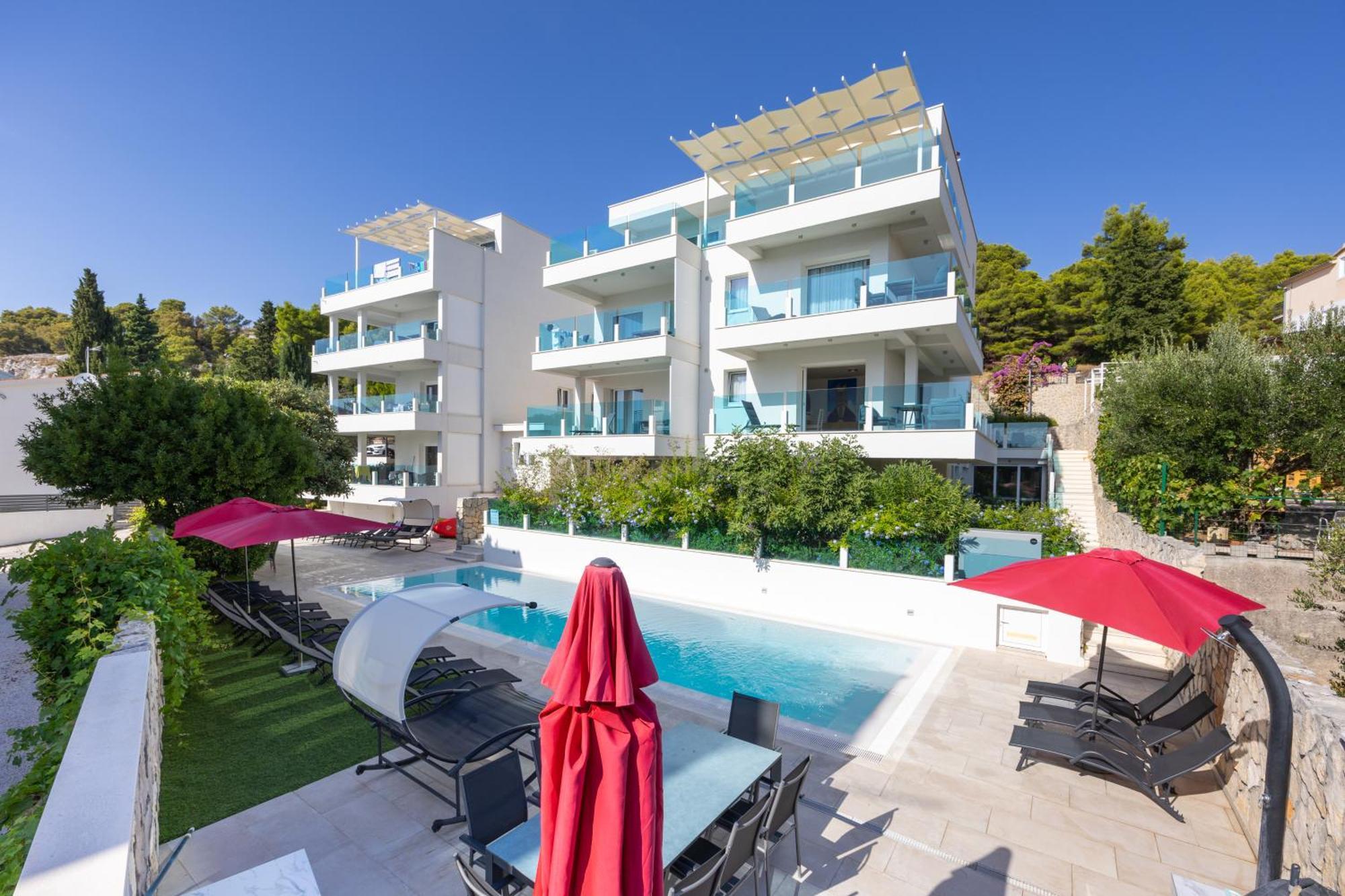 Villa Aqua ซาบอริซ ภายนอก รูปภาพ